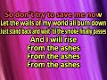 MARTINA MCBRIDE-From the Ashes (karaoke)  (by request)