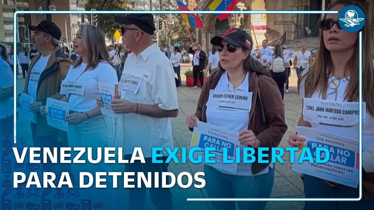 Venezolanos protestan por presos políticos en más de 120 ciudades