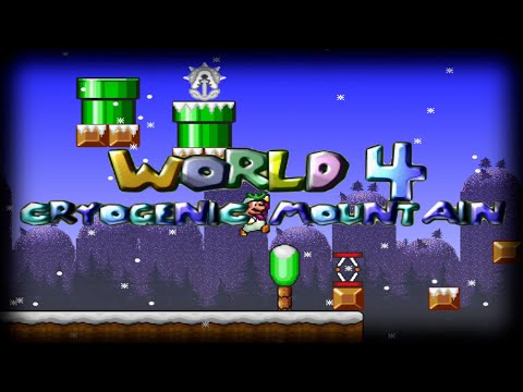 Mario Forever All Stars 2 Nightmare Before Christmas (1.6) World 4 Cryogenic Mountain