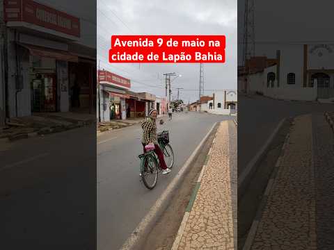 avenida nove de Maio cidade de Lapão Bahia ￼