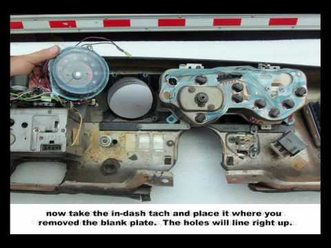 GTO/Lemans Dash Tachometer Installation