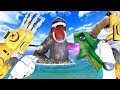 Using OROCHI As A Weapon Kaiju Battle Simulator VR New Update