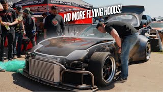 The 4 Rotor RX-7 CARBON FIBER Hood is here! Final bodywork incoming. by Rob Dahm
