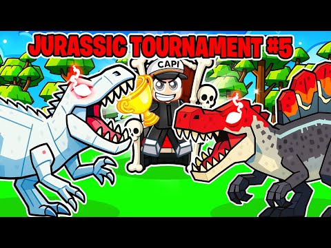 JURASSIC BLOCKY TOURNAMENT but its JURASSIC WORLD DINOSAURS ONLY