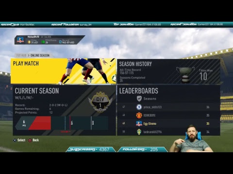 FIFA 17 - Online Seasons - Road To Division 1 - Viewers Pick My Team