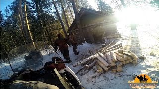 Зимняя рыбалка с ночёвкой в избе