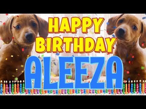 Happy Birthday Aleeza! ( Funny Talking Dogs ) What Is Free On My Birthday