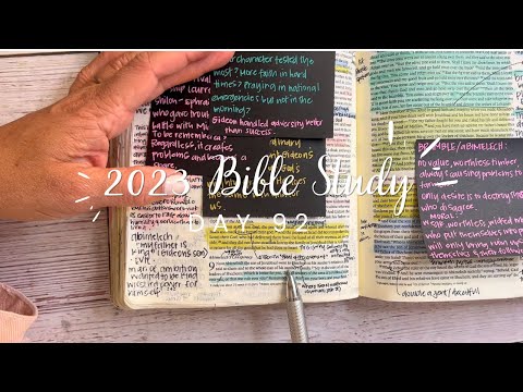 Study the Bible in One Year: Day 92 Judges 8-9 | Bible study for beginners