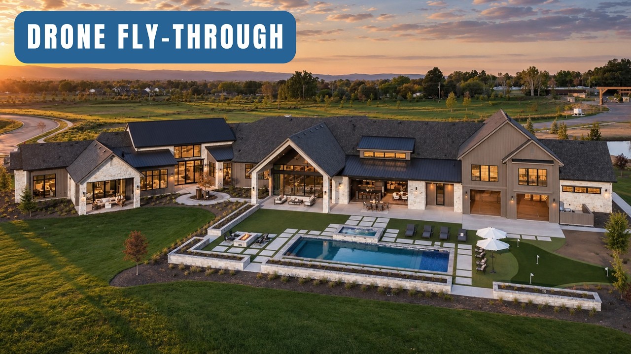 TOUR a 12,000 SQ FT Luxury Home in Eagle, IDAHO | Highland Homes