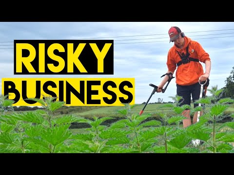 Ep#137 SMASHING hunt in the nettle field v1.1 update! Metal detecting Xp Deus 2 II DRAGON DETECTING