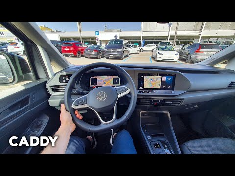 New Volkswagen Caddy 2021 Test Drive Review POV