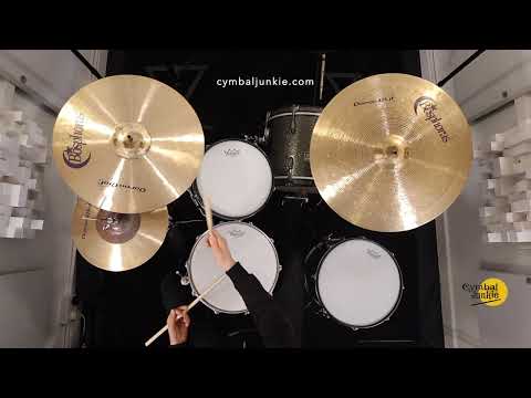 Bosphorus Doron Giat SET - 14" hats, 18" crash,  22" ride - HD 1080p