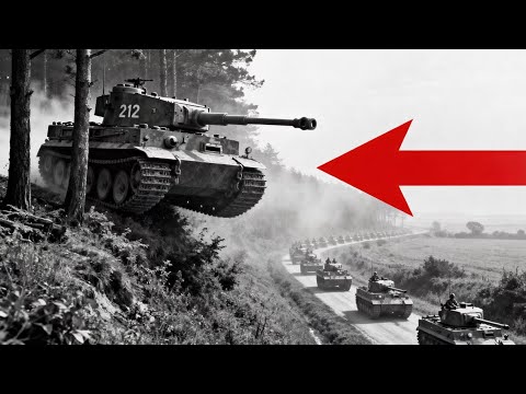 How 1 Tiger Tank Destroyed 50 British Armor in Normandy#World War II#tankbattle