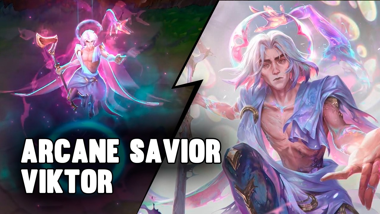 ARCANE SAVIOR VIKTOR - SKIN INSANA
