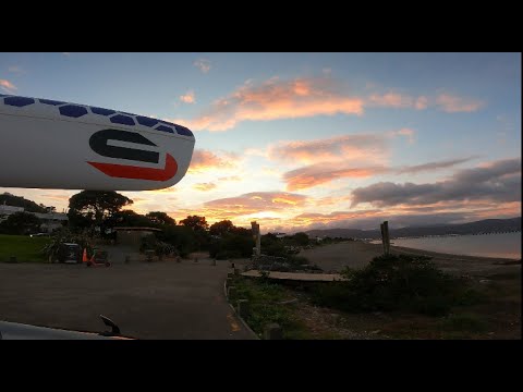 Feel the flow.  Just a lovely downwind.