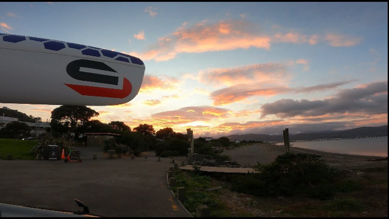 Feel the flow.  Just a lovely downwind.