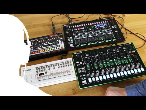 ROLAND TR-8, TR-08 & TR-09 Audio Shootout