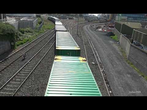 LONG IRISH FREIGHT No 071080 WESTPORT LINER DEPARTS NORTHWALL @DUBLIN PORT 14/06/24