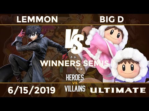 Heroes vs Villains: Winners Semis - Lemmon (Joker) vs CACAW|Big D (Ice Climbers)