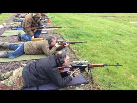 Tipner dragunov and M1 garand