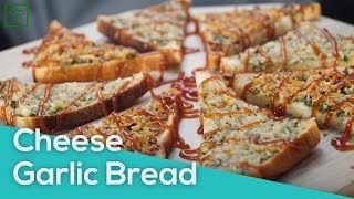 Cheese Garlic Bread | Appetizers | Veg | American Cuisine