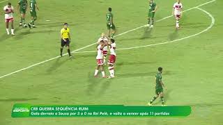 CRB vence o Sousa e quebra sequência negativa de resultados - 30/4/26