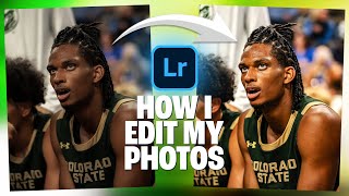 How To Edit Basketball Photography | Part 2 (Portraits)