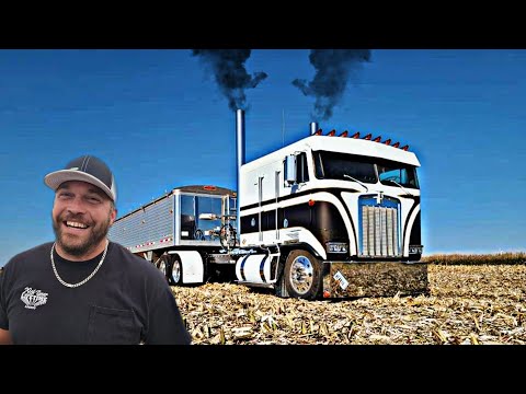 The Only 1985 Kenworth K100 Cabover Like This In America, I Own 9 Old School Semi Trucks