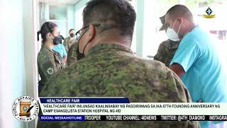 Healthcare Fair inilunsad ng Camp Evangelist Station Hospital ng 4ID