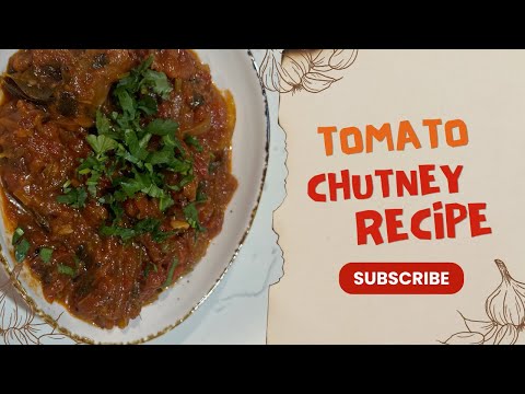Tomato chutney recipe Fiji style | perfect side dish for Indian food | Fiji Indian recipe