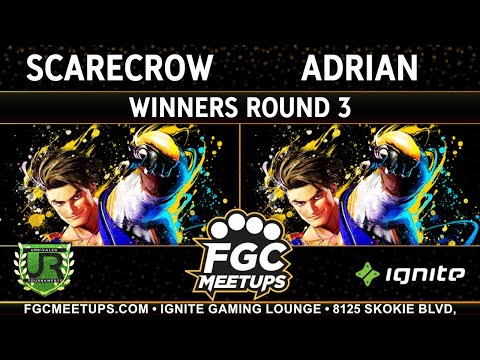 Scarecrow (Luke) vs Adrian (Luke) - FGC Meetups 88 WINNERS ROUND 3 - SF6