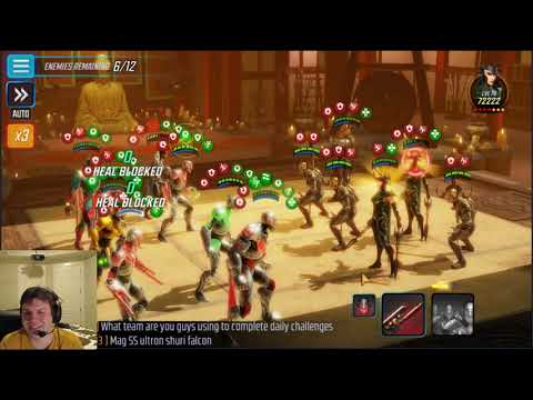 Tier 12 - 3 Star Orb Fragments Challenge Guide - Marvel Strike Force