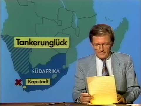 ARD Tagesschau zum Sendeschluss vom 08.08.1983 + Programmvorschau