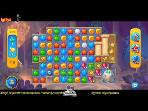 Fishdom level 8170, 8171, 8172 / Фишдом уровень 8170, 8171, 8172