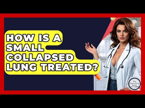 How Is A Small Collapsed Lung Treated? - The Operating Table