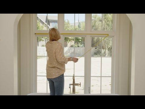 Measuring for Wide Cafe Curtains