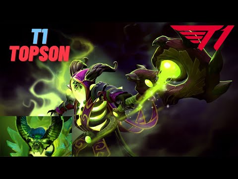 Who dare cross my path? T1.Topson too good at pugna