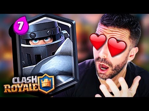 ME APAIXONEI POR ESTE DECK DE MEGA CAVALEIRO NO CLASH ROYALE!