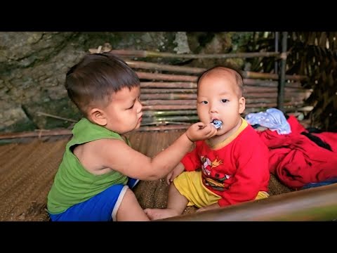  single mother— fainted, leaving her two small children to care for each other in the forest