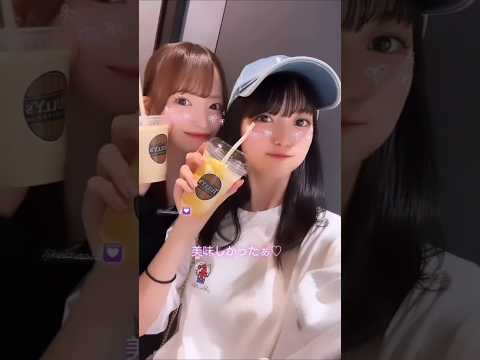 Mikuru Hoshitani ❤️✨ | Instagram Stories feat. Hina Hinahata 💜✨ | Juice Time 🥤