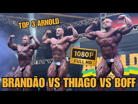 TOP 3 ARNOLD SOUTH AMÉRICA CONFRONTOS BRANDÃO BOFF  THIAGO LINS INSANOS  - FULL HD