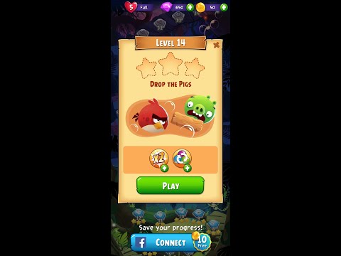 Angry Birds POP Level 14