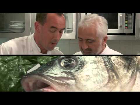 Pan-seared Seabass by 3 star Iconic Michelin chef Guy Savoy