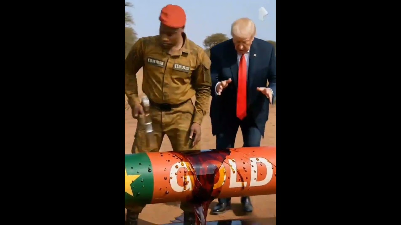 Burkina Faso Captain & Trump Funny Pipeline Deal 🤝😂🔥 | AI Presidents Show#funny