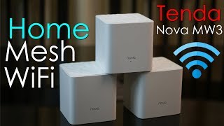 Tenda Nova MW3 review - awesome 3 pack Mesh Router Wi-Fi system