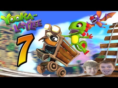 Yooka-Laylee Gameplay Walkthrough - PART 7 - First Kartos Challenge!