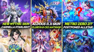 11.11 Skin | Antigod Skins | Carmilla SL | Postponed All-star | Valentina Mythic Skin &amp; More!