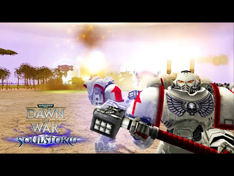 Excoriators & Ultramarines vs Necrons ! - Unification Mod | WH40k: Dawn of War - Soulstorm