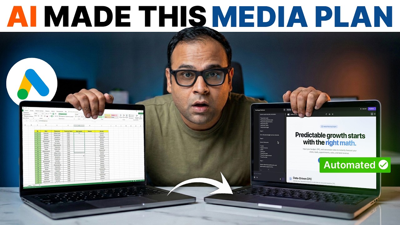 I Built a Google Ads Media Plan Tool with AI (No Coding Required) - Umar Tazkeer