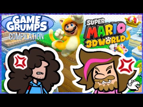 Dan and Arin Screwing Each Other Over in Super Mario 3D World | Game Grumps Compilation